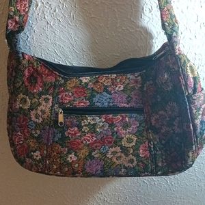 Floral design purse